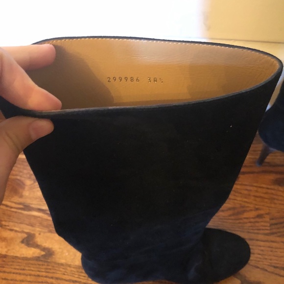 Balenciaga suede black boots, like new 39,5 - Picture 4 of 4